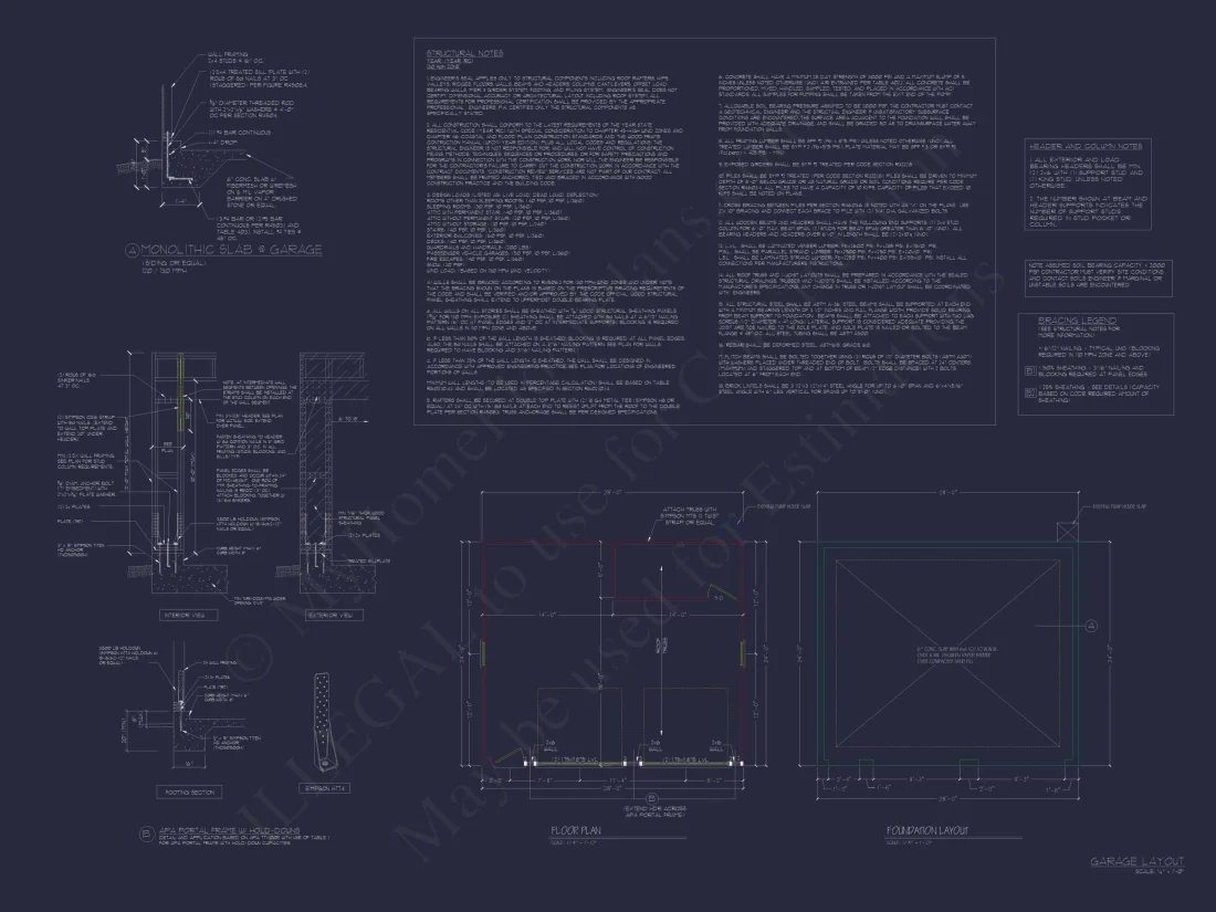 Functional 2-Bay Garage Plan with Workshop Area and CAD Designs