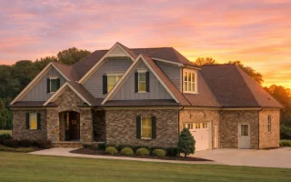 Plan  15-2012 - Wyoming Plateau |  New American - 4-Bed, 4-Bath, 3,588 SF