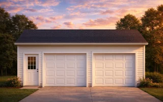Plan  13-1723 - Virginia Plateau |  Traditional Garage - 0-Bed, 0-Bath, 672 SF