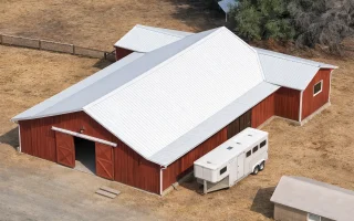 Plan  9-1188 - Missouri Basin |  HORSE STABLE-Barn - 0-Bed, 0-Bath, 2,717 SF