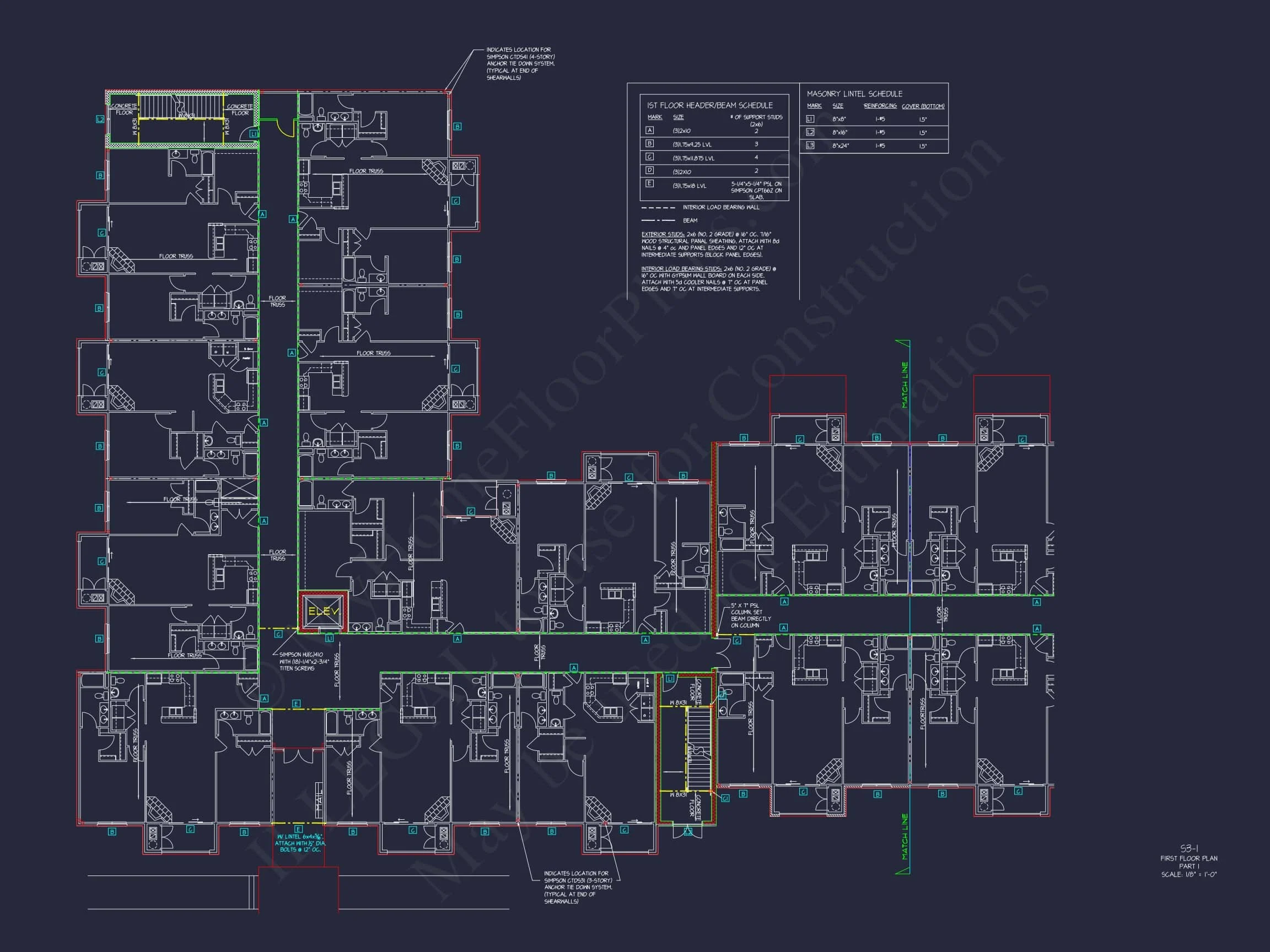 Modern Apartment Complex House Plan with 4+ Floors and Smart Urban Design