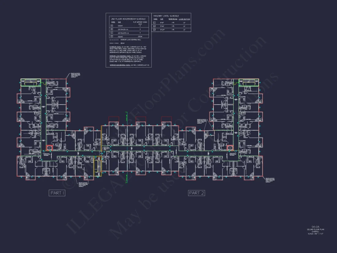 Modern Apartment Complex House Plan with 4+ Floors and Smart Urban Design
