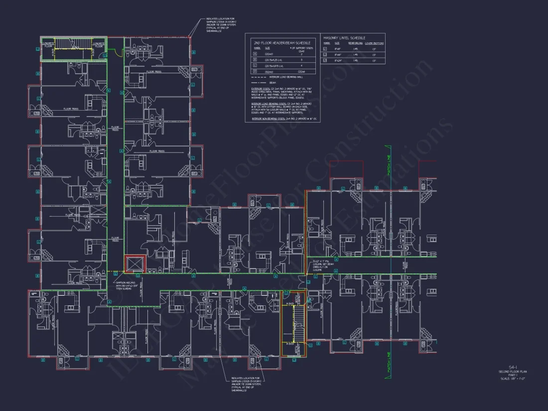 Modern Apartment Complex House Plan with 4+ Floors and Smart Urban Design