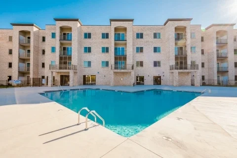 Modern Apartment Complex House Plan with 4+ Floors and Smart Urban Design