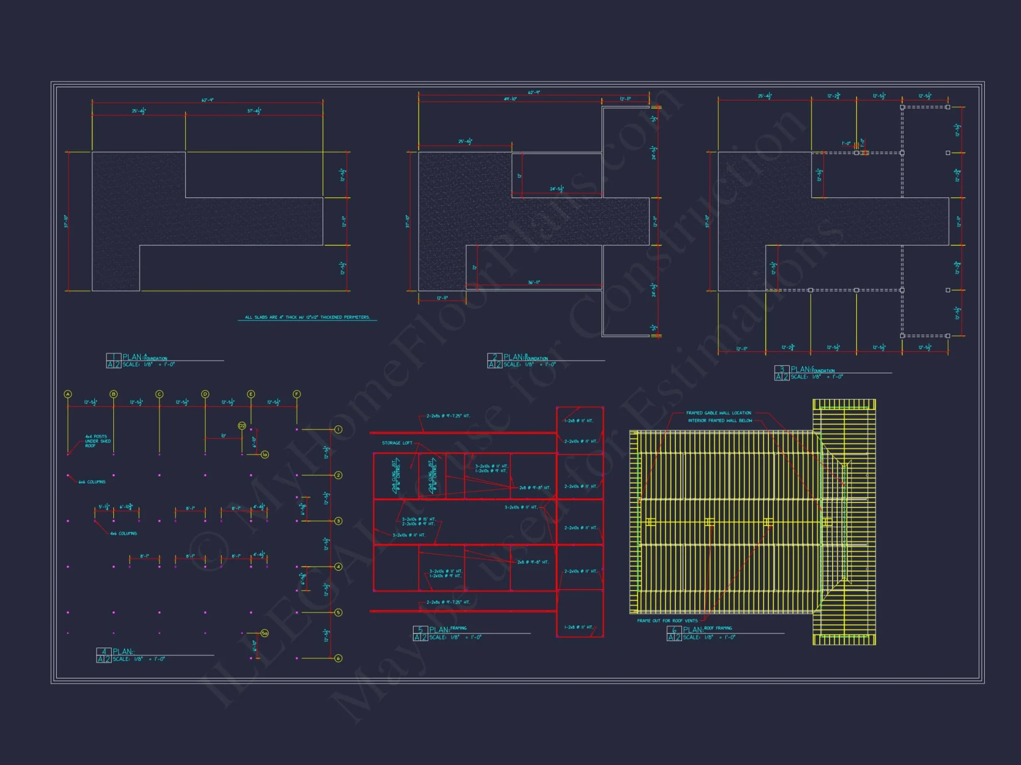 Functional Horse Stable Plan with Spacious Layout and Utility