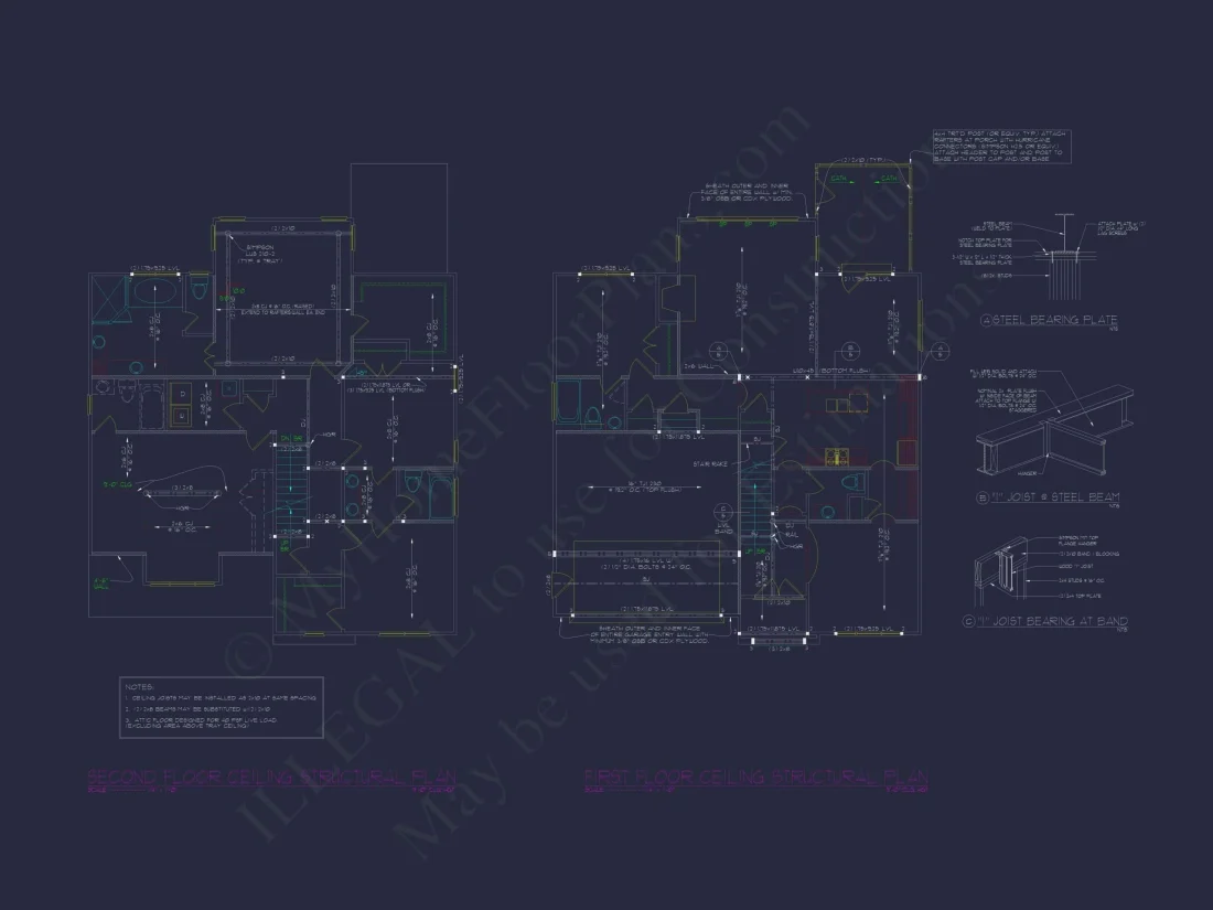 Elegant Colonial Revival Home Plan with 2,744 Sq Ft and Open Layout