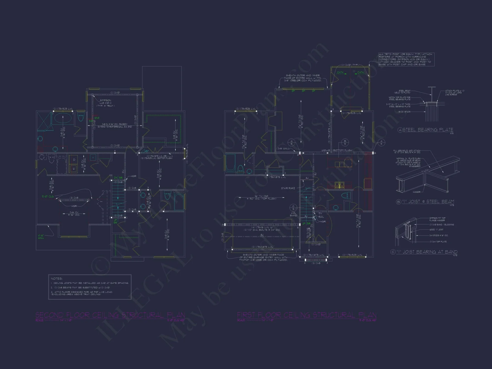Elegant Colonial Revival Home Plan with 2,744 Sq Ft and Open Layout