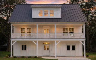 Plan  17-1845 - Illinois Plateau |  Coastal Farmhouse - 4-Bed, 3.5-Bath, 2,201 SF