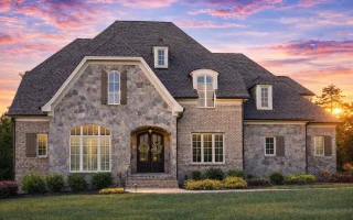 Plan  11-1496 - Montana Plateau |  French Country - 4-Bed, 4.5-Bath, 5,060 SF