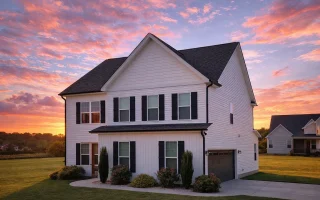 Plan  20-1312 - Oklahoma Basin |  Traditional Colonial - 3-Bed, 3-Bath, 2,103 SF