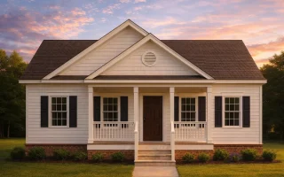 Plan  10-1037 - Indiana Ridge |  American Cottage - 4-Bed, 2-Bath, 1,285 SF