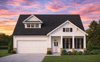 Plan  8-1702 - Maryland Bay |  Traditional Craftsman - 3-Bed, 3.5-Bath, 2,699 SF