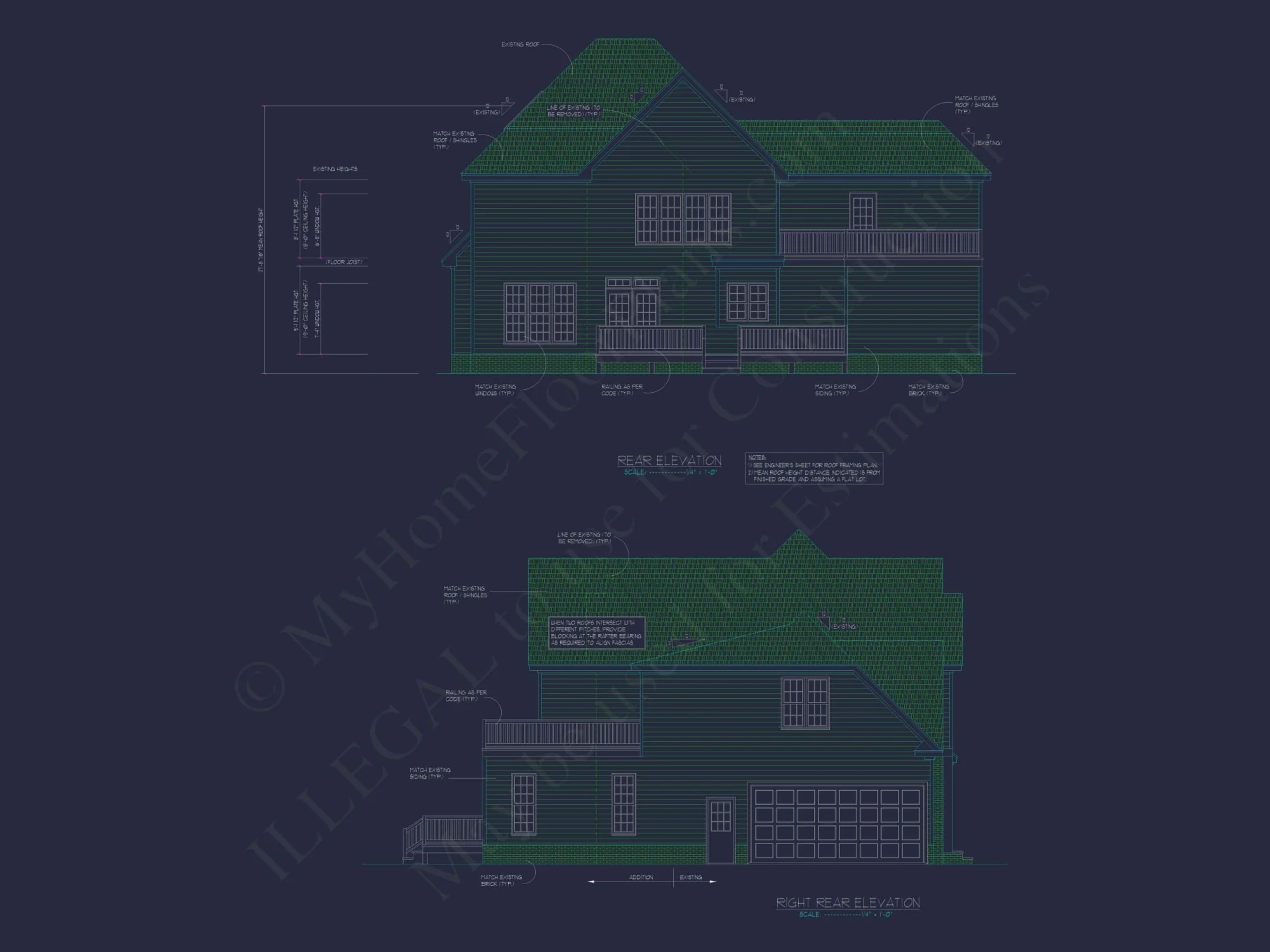 Stunning 3-Floor House Plan with Colonial Revival Architecture