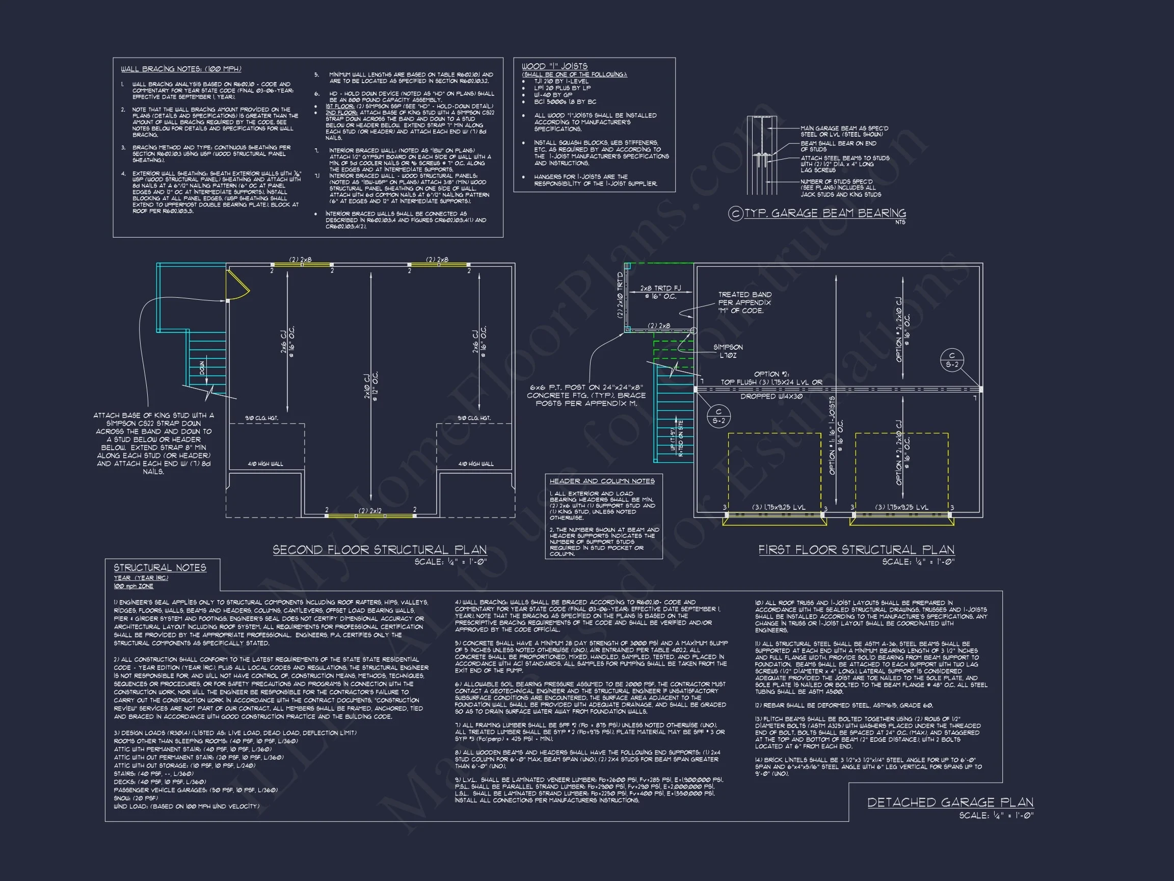 16-1238 GARAGE PLAN - Small House Floor Plan with Bonus Room & 2-Car Garage 3 Small House Floor Plan with Bonus Room & 2-Car Garage