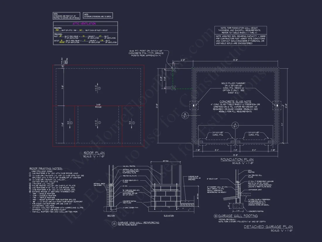Small House Floor Plan with Bonus Room & 2-Car Garage