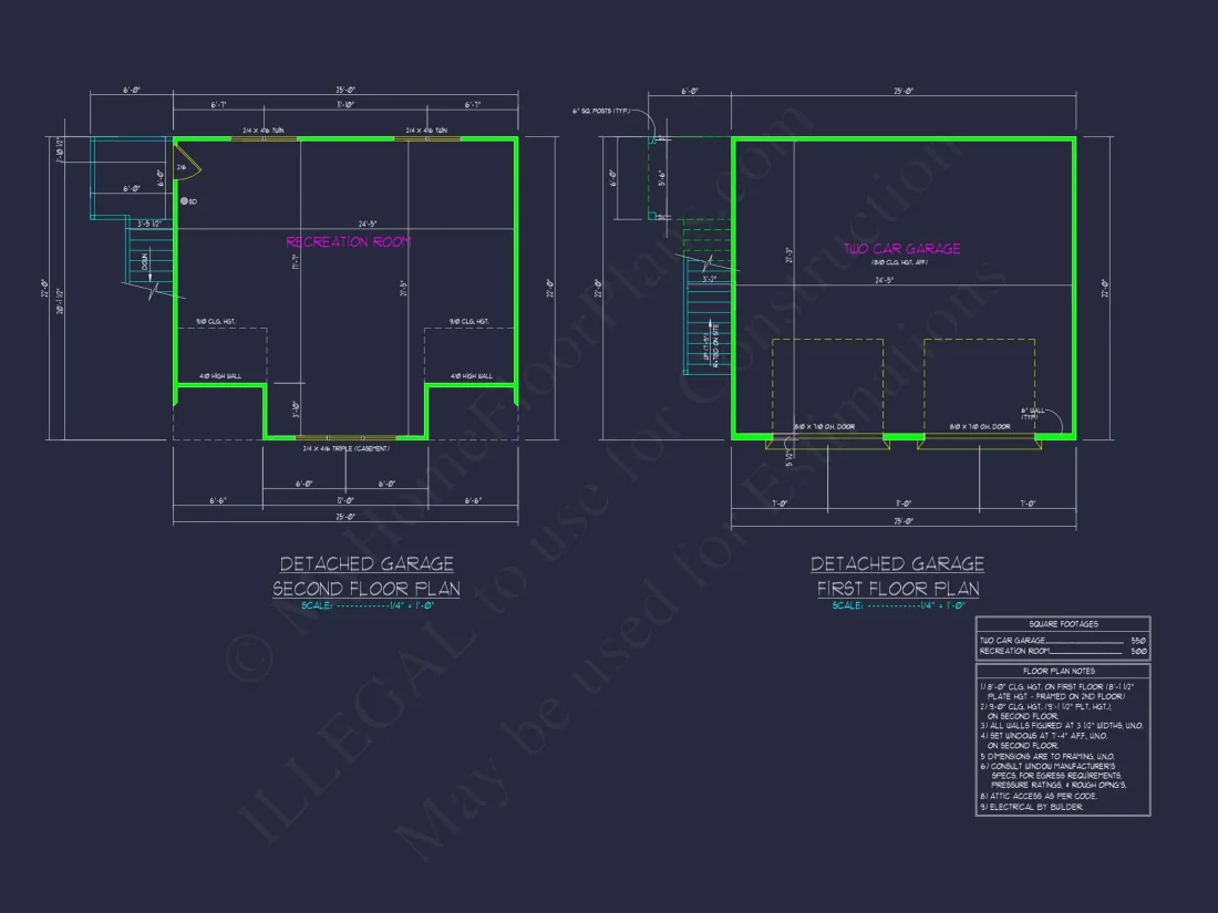 Small House Floor Plan with Bonus Room & 2-Car Garage