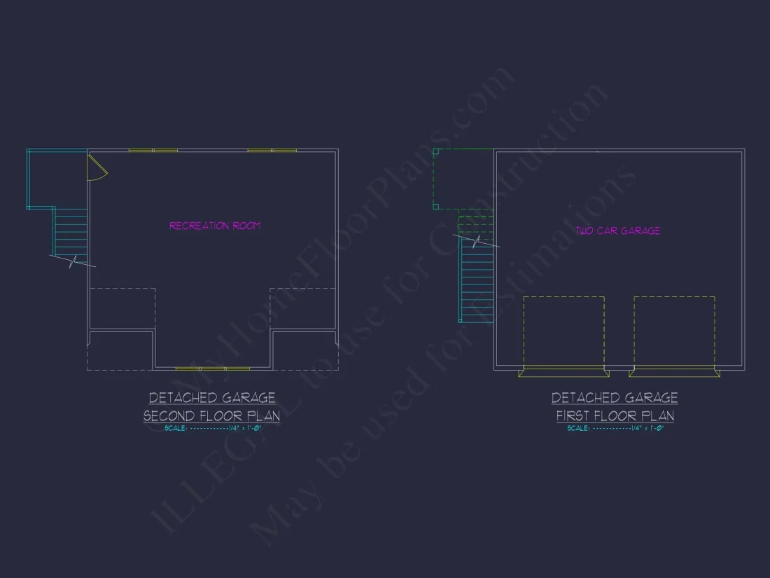 Small House Floor Plan with Bonus Room & 2-Car Garage