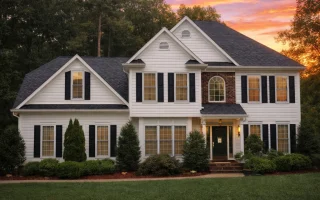Plan  14-1051 - Virginia Port |  Traditional Colonial - 3-Bed, 3-Bath, 2,450 SF