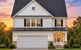 Plan  8-1150 - Texas Port |  Traditional Colonial - 4-Bed, 2.5-Bath, 2,353 SF