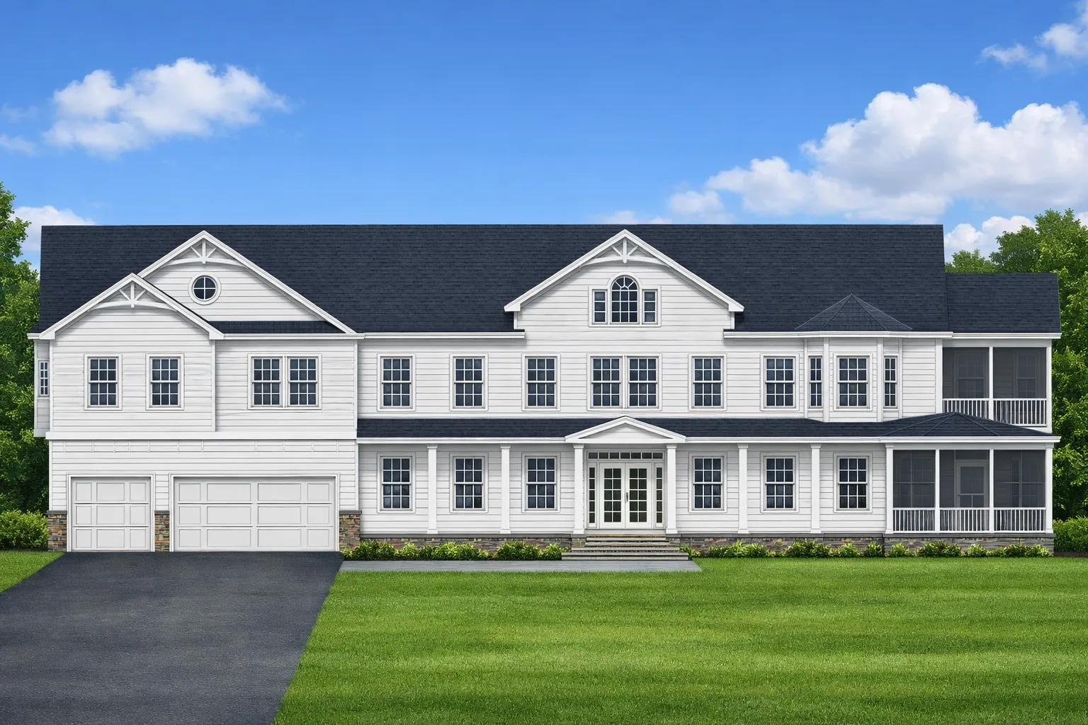 Southwestern House Plans 25 Spacious 2-Story House Plan with Colonial Revival & Farmhouse Appeal