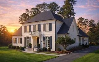Plan  16-1789 - Kansas River |  Georgian - 5-Bed, 3.5-Bath, 4,563 SF