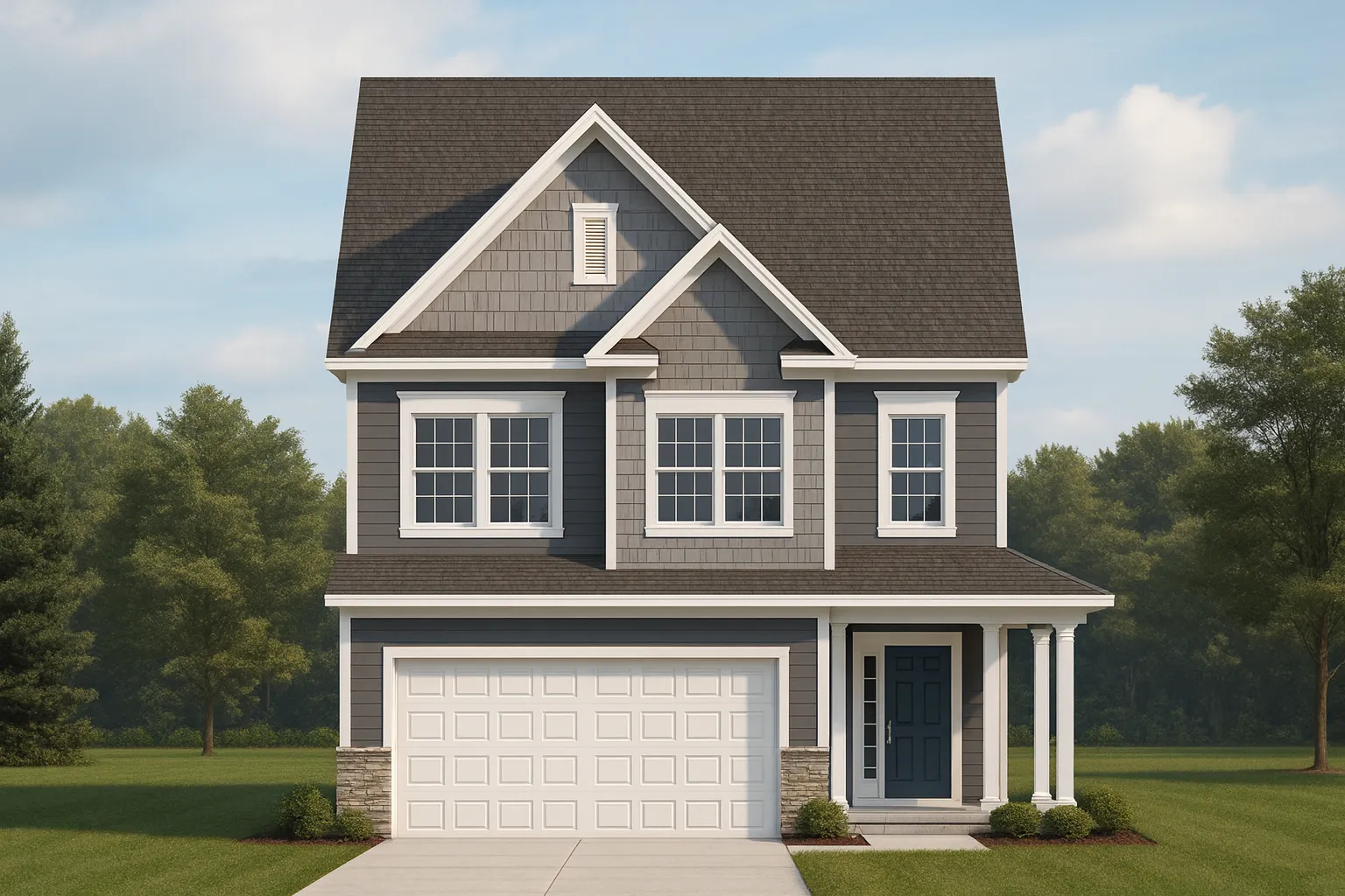 Modern Home Plan with CAD Designs and Blueprint Flexibility