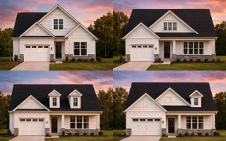 Plan  11-1803 - Oregon Coast |  Traditional Craftsman - 3-Bed, 2-Bath, 1,378 SF