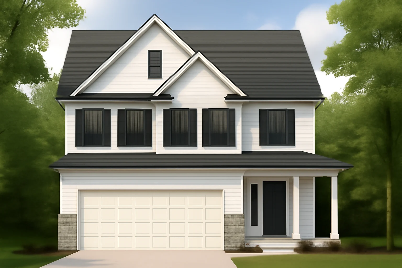 Modern Home Plan with CAD Designs and Blueprint Flexibility