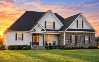 Plan  11-1908 - New York River |  Traditional - 4-Bed, 4-Bath, 2,853 SF