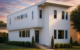 Plan  15-1907 - Michigan River |  Modern - 2-Bed, 2.5-Bath, 1,956 SF
