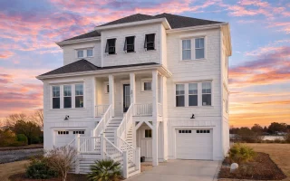Plan  19-1770 - Delaware River |  Coastal Beach - 4-Bed, 4.5-Bath, 3,847 SF