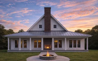 Plan  20-1132 - Arizona Sonora |  Modern Farmhouse - 2-Bed, 2-Bath, 2,513 SF