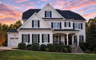 Plan  12-2018 - Nebraska Plains |  Traditional Colonial - 5-Bed, 5-Bath, 4,463 SF