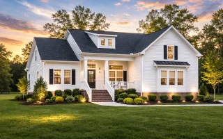 Plan  8-1804B - Washington Pacific |  Traditional Colonial - 3-Bed, 2.5-Bath, 1,161 SF