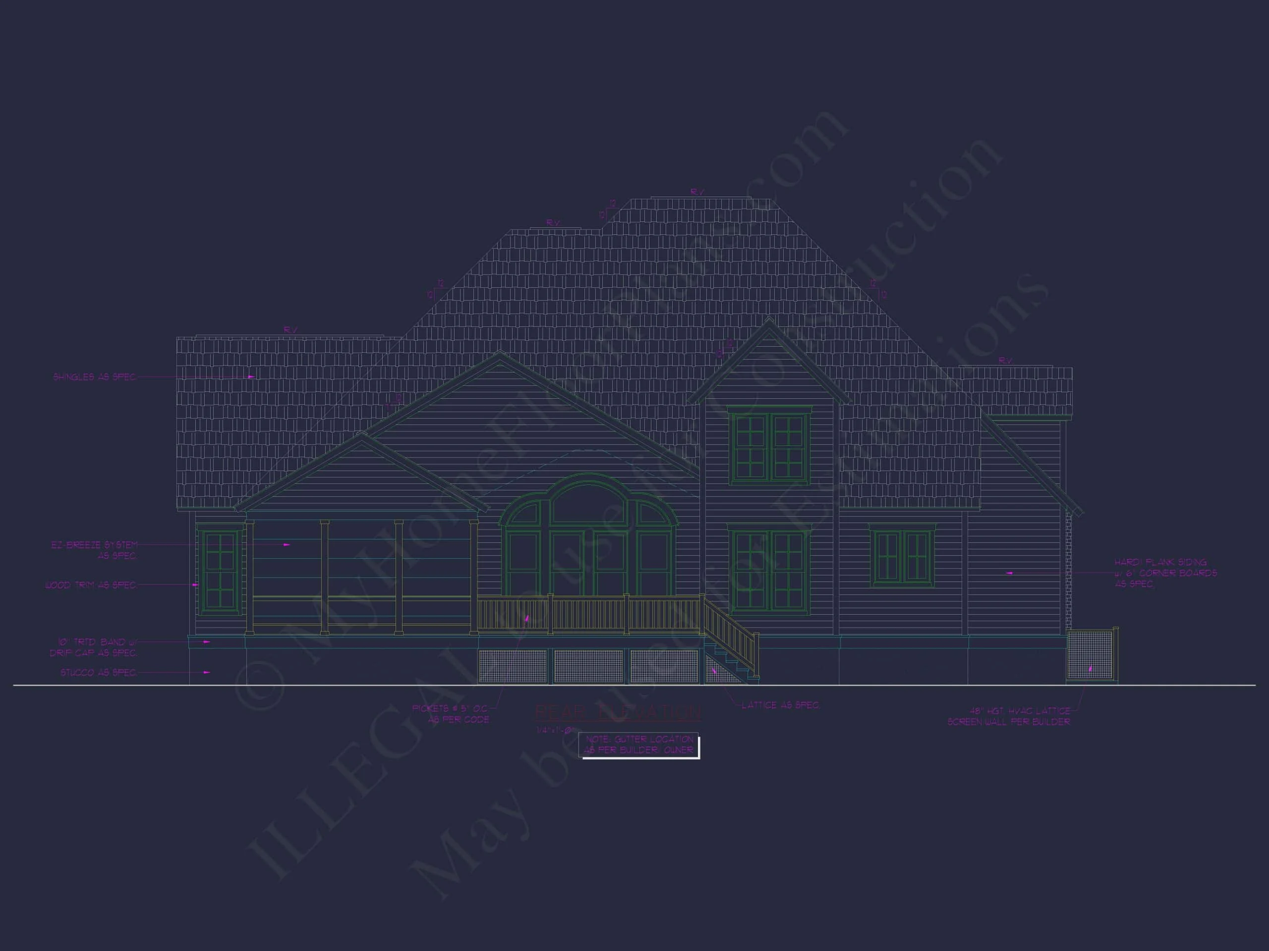 9-1276 HOUSE PLAN - Spacious House Plan with 2 Stories, 3 Bedrooms & CAD Designs 15 Spacious Home Plan with 2 Stories, 3 Bedrooms & CAD Designs