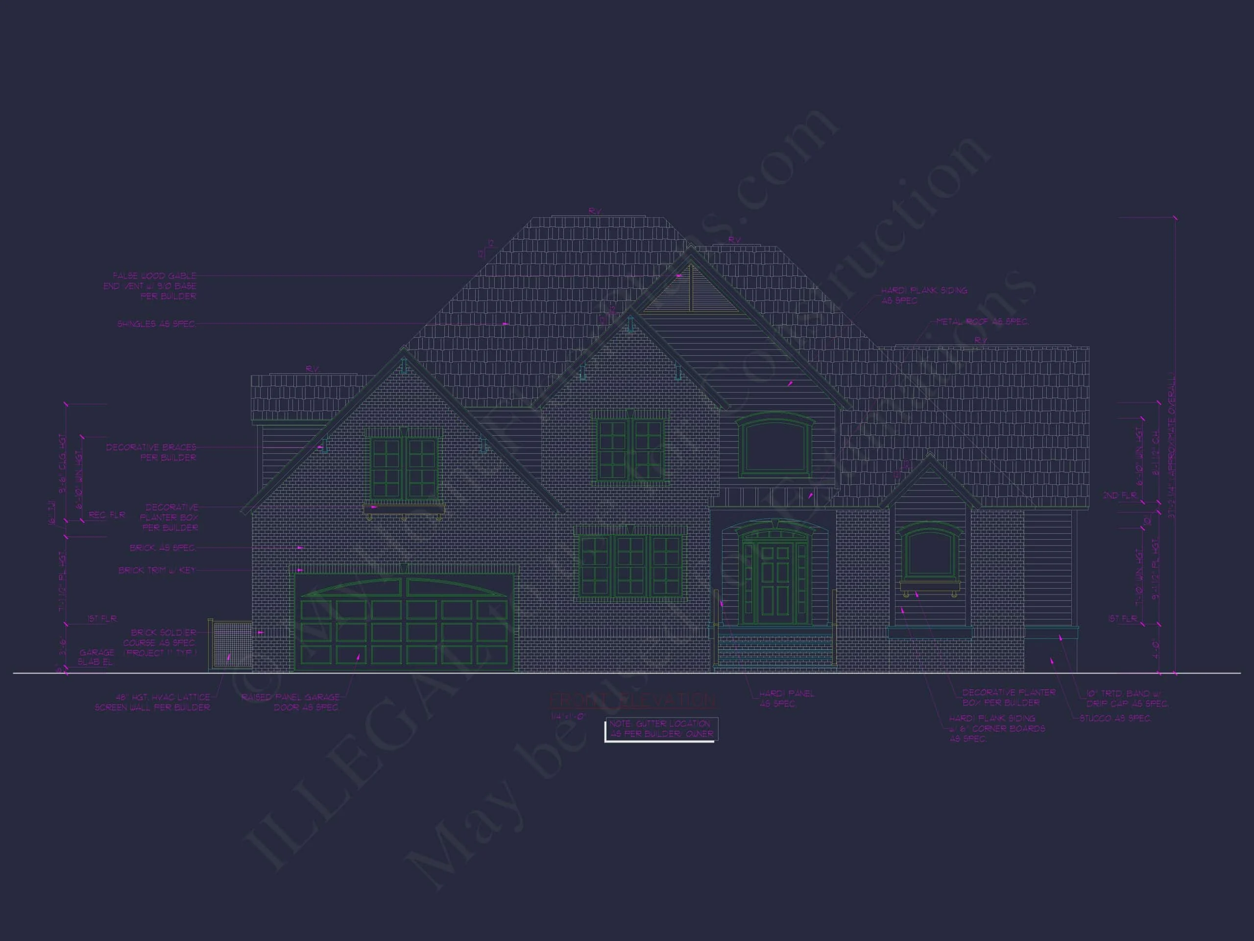 9-1276 HOUSE PLAN - Spacious House Plan with 2 Stories, 3 Bedrooms & CAD Designs 16 Spacious Home Plan with 2 Stories, 3 Bedrooms & CAD Designs