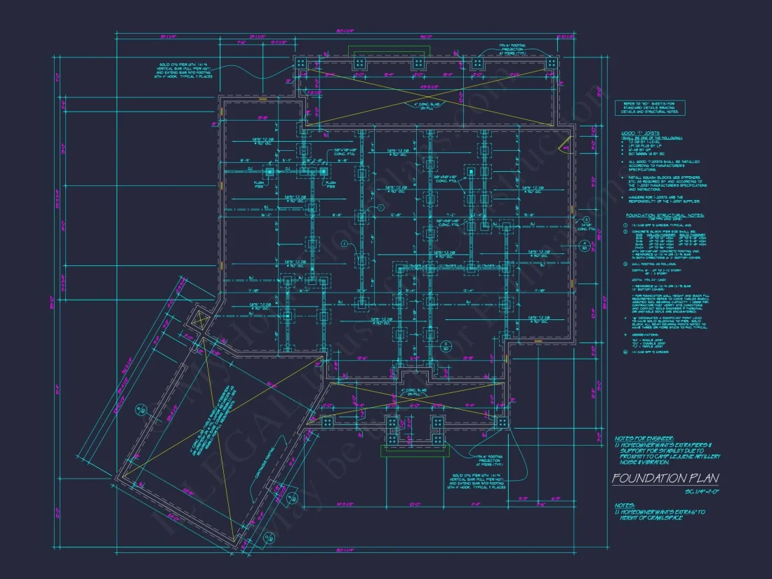 Modern Craftsman Home Plan with Spacious Floor Design and CAD Blueprint