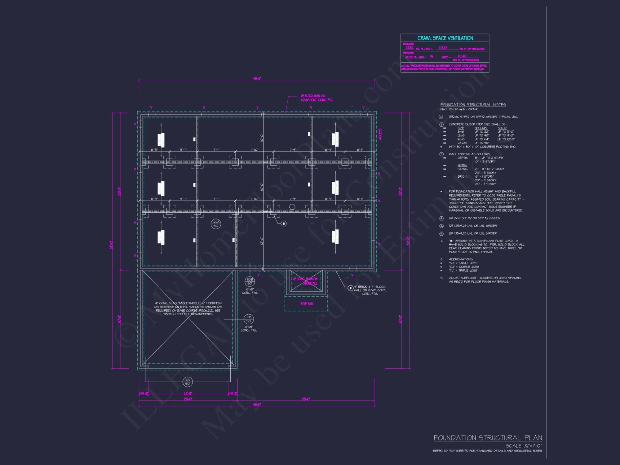 Modern CAD Home Design with Open Floor Plan and Garage