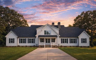 Plan  17-1316 - Illinois Heartland |  New American - 4-Bed, 4-Bath, 3,299 SF