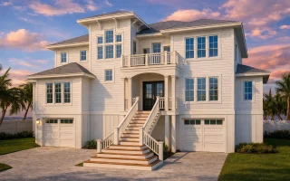 Plan
  18-2091 - Oklahoma Frontier |
  Coastal - 4-Bed, 5-Bath, 4,980 SF