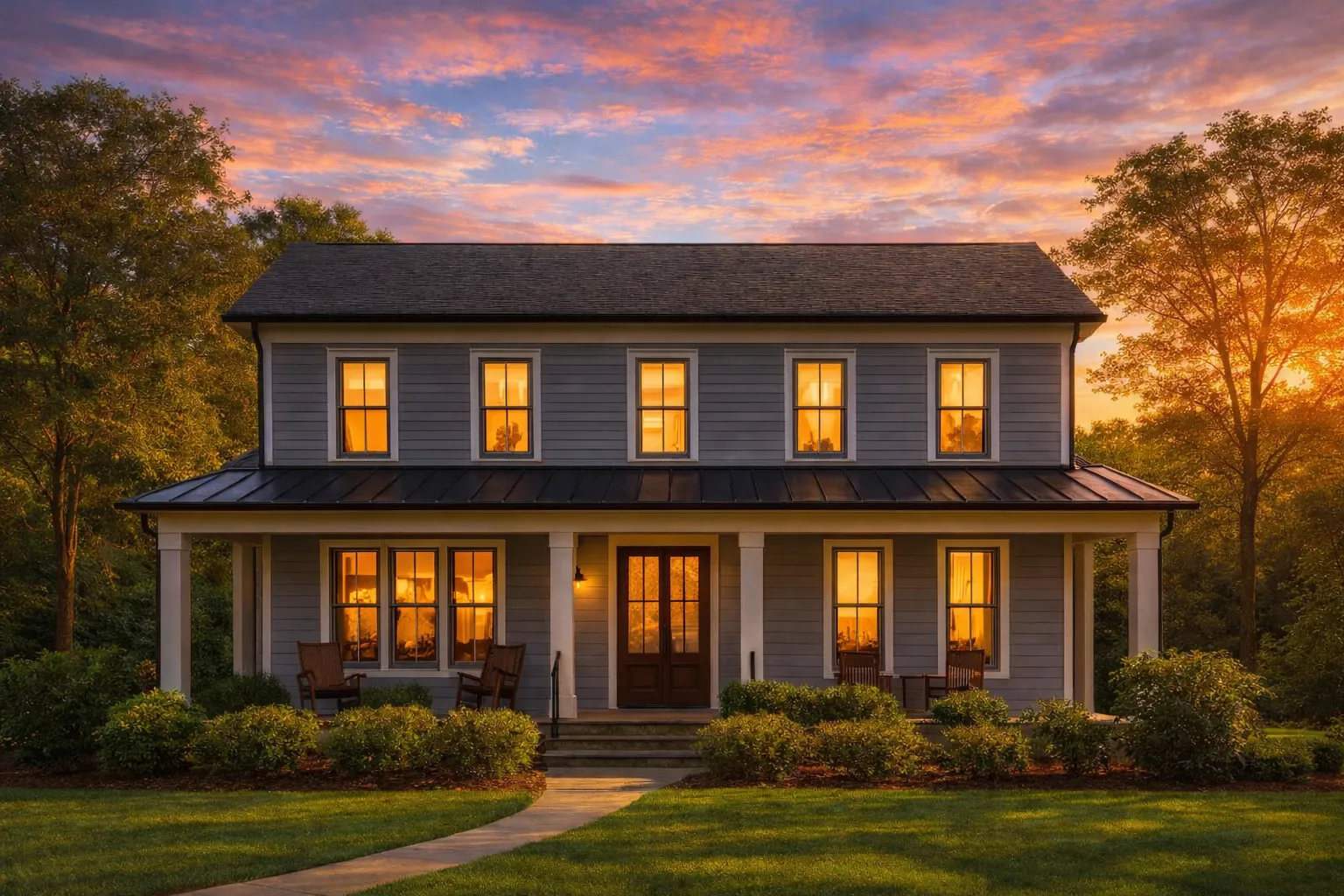 Craftsman-Style 3-Story Home Plan with Basement & CAD Design