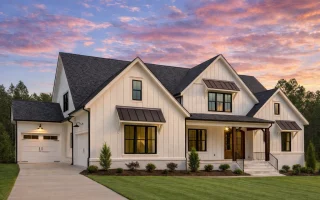 Plan  20-1419 - Montana Glacier |  Modern Farmhouse - 4-Bed, 4.5-Bath, 4,160 SF