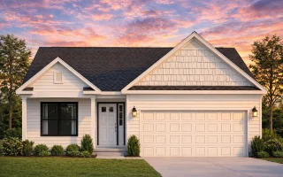 Plan  9-1216 - Mississippi Magnolia  | Traditional Ranch - 3-Bed, 2-Bath, 2,071 SF