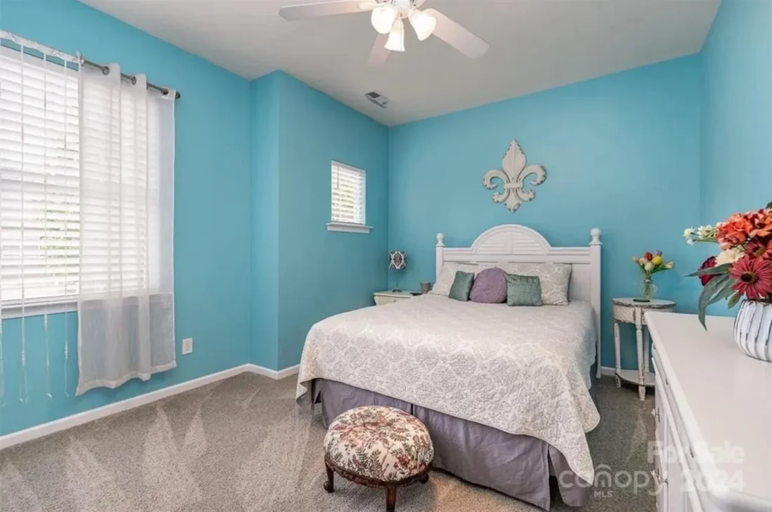 Elegant 3-Story Townhome Blueprint with Spacious Layout