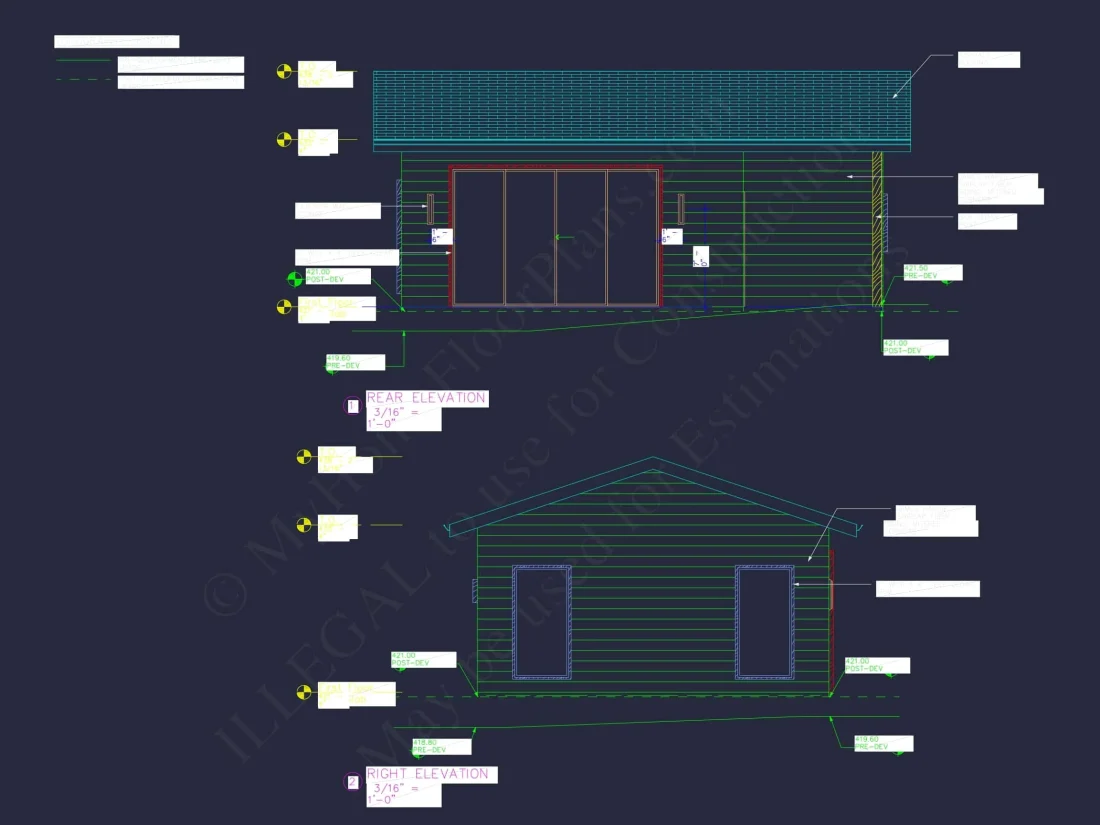 Pool House Floor Plan with Open Layout | CAD Home Designs