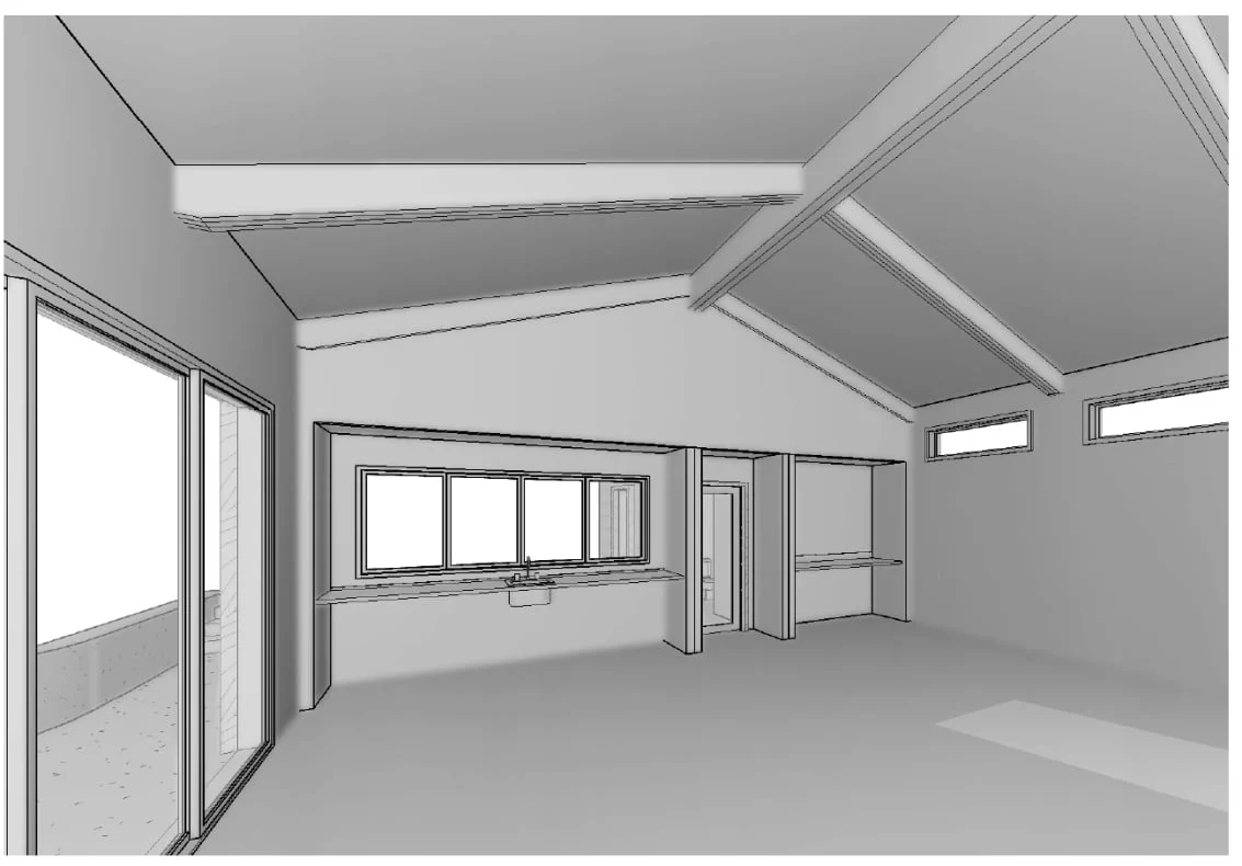 20-1056 POOLHOUSE PLAN - Pool House Floor Plan with Open Layout | CAD House Designs 12 Pool House Floor Plan with Open Layout | CAD Home Designs