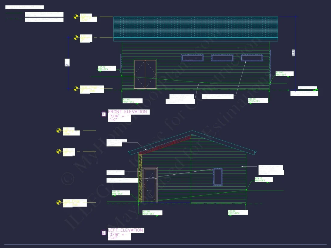 Pool House Floor Plan with Open Layout | CAD Home Designs