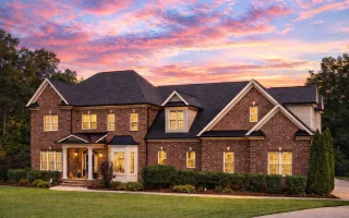 Plan  14-2055 - Florida Peninsula |  Traditional Colonial - 4-Bed, 5-Bath, 5,100 SF