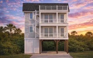 Plan  18-1436 - Kansas Sunflower |  Coastal - 4-Bed, 3-Bath, 2,453 SF