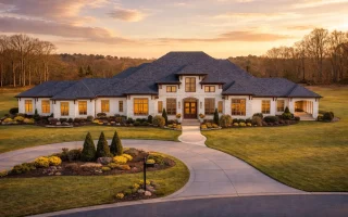 Plan  19-2004 - Iowa Cornfield |  Classical Southern - 4-Bed, 5-Bath, 5,298 SF